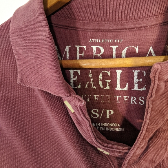 American Eagle men's short sleeve polo size small - Picture 5 of 5